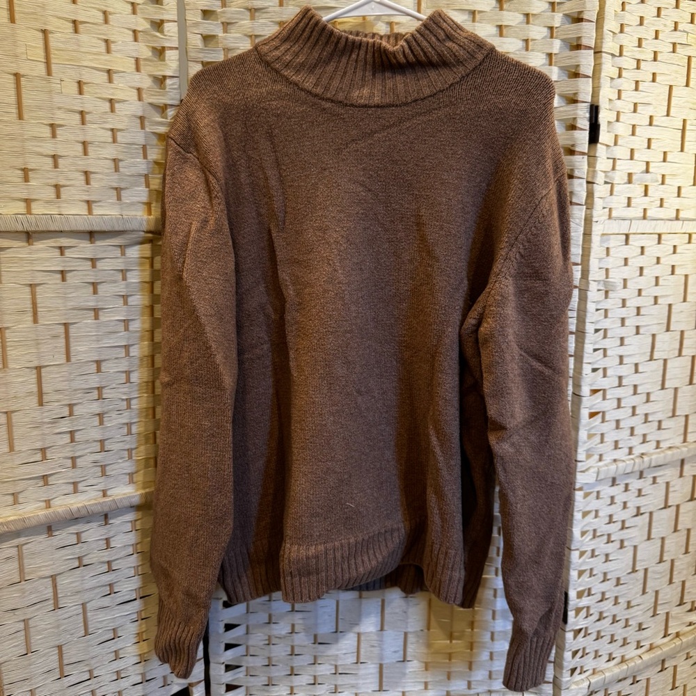 Brown Knit Sweater
